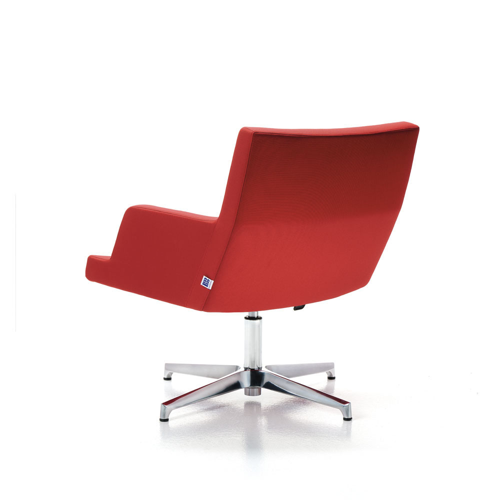 Cross, red with armrests
