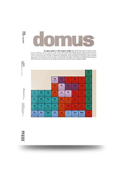 Nel fascicolo di maggio 2023 di Domus è stato pubblicato il tavolo Japan Steel di BBB con citato il designer Franco Poli nel contesto della Rassegna Mobili