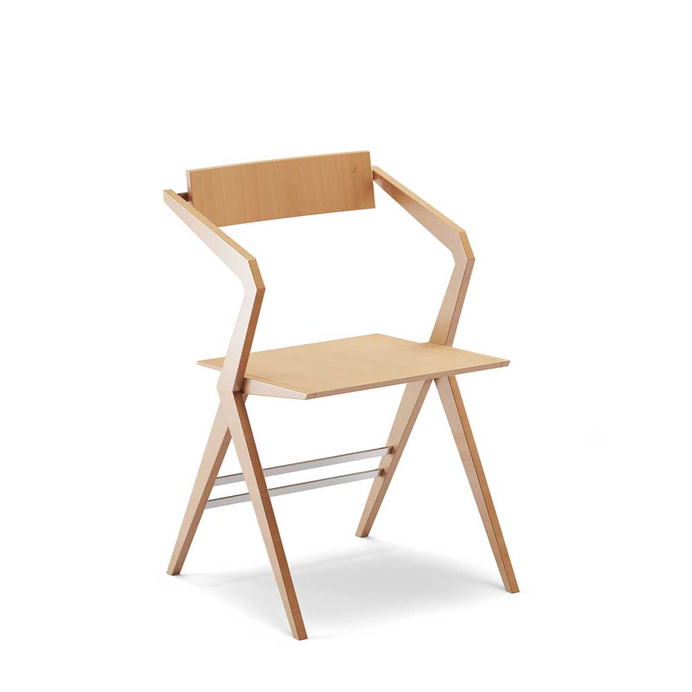 Fleche sedia di Enrico Davide Bona ed Elisa Nobile, progettata nel 2018
