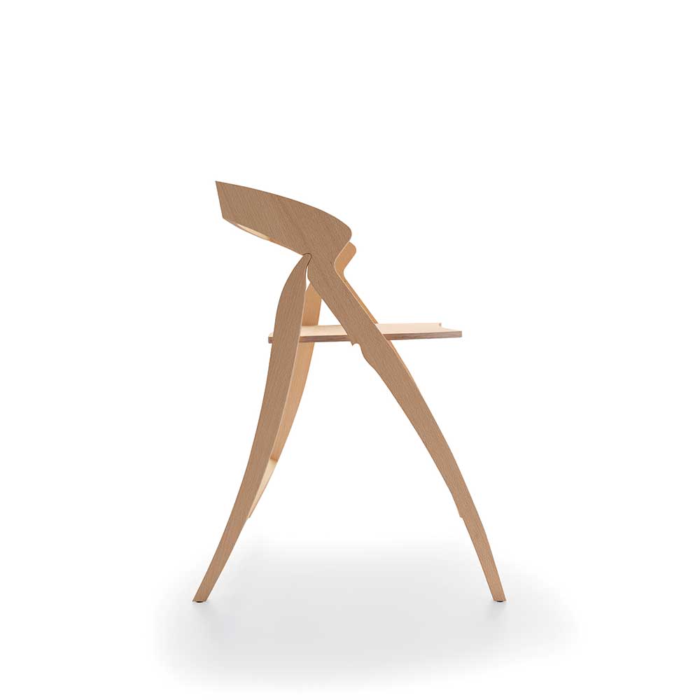 Paso Doble chair designed by Enrico Davide Bona